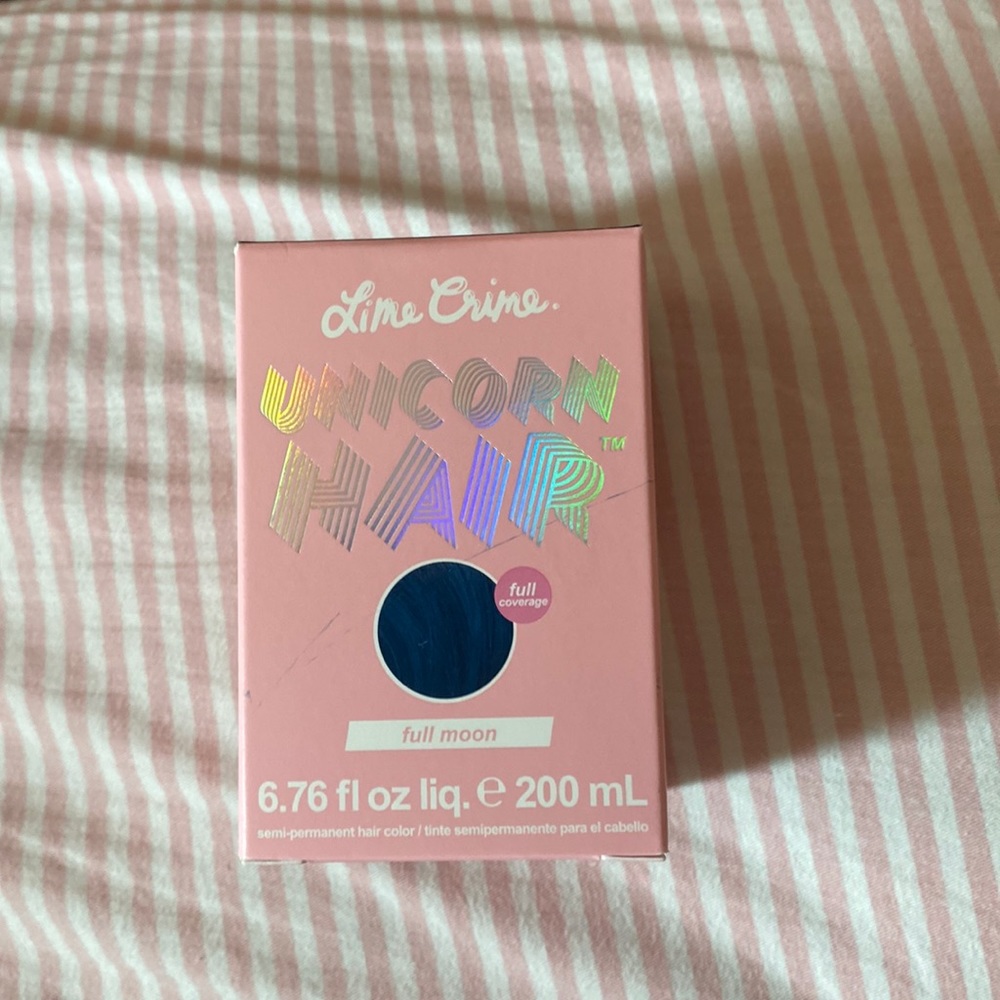 Lime Crime Unicorn Hair Semi-Permanent Hair Color Full Coverage in Full Moon